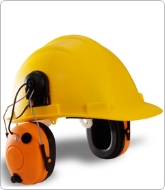 Electronic Earmuffs- Cap Mounted Style