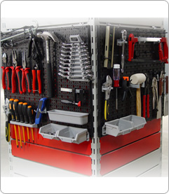 82 PCS Plastic Peg Board Set